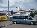 Бесплатный автобус Genser в пункт аренды автомобилей АрендаАвто-ктб на ул.Добролюбова