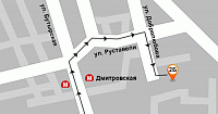 Схема проезда в АрендаАвто-ктб